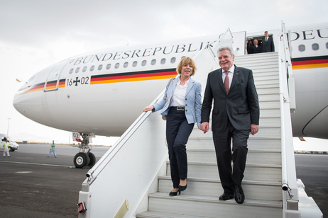 From February 2-6m German Federal President Joachim Gauck will be visiting Tanzania with his partner Daniela Schadt and a business delegation. Photo: Bundespräsident.