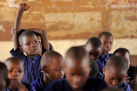 Goodbye English, karibu Kiswahili. Tanzania plans to drop English as language of instruction at all levels, a move which some say spells trouble. Photo: Daniel Hayduk