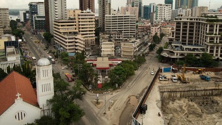 Downtown Dar es Salaam, Tanzania. Photo: Daniel Hayduk