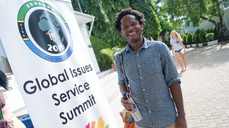 One of the keynote speakers at this years' GISS is author and activist Ishmael Beah, author of 'A Long Way Gone, Memoirs of a Boy Soldier.' Photo: Daniel Hayduk